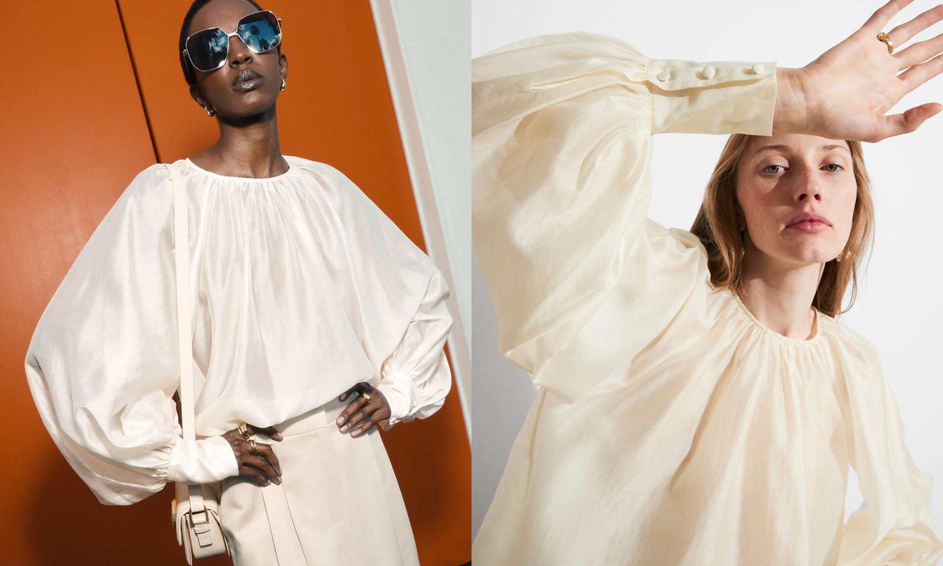 Sheer Blouse, AED 510 | & Other Stories