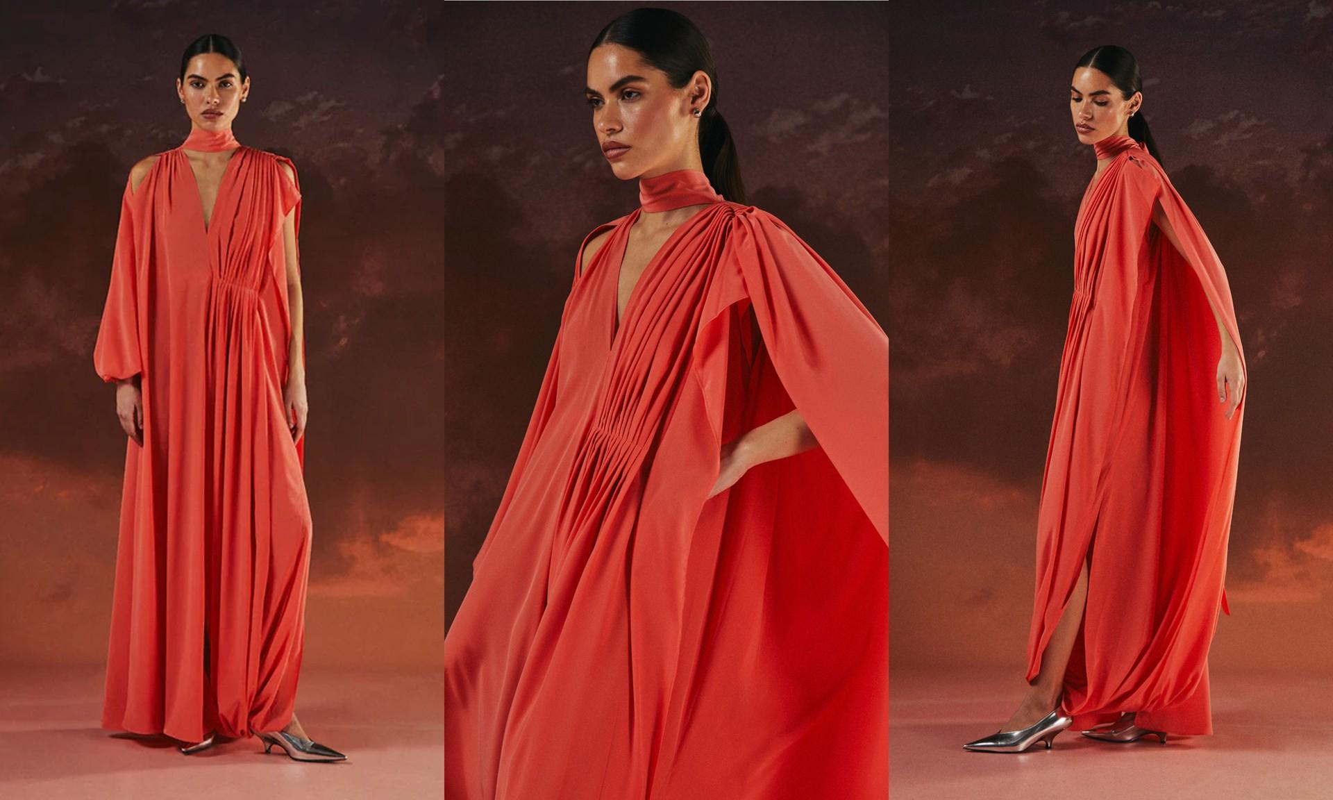Nalya Coral Dress from 1309 Studios