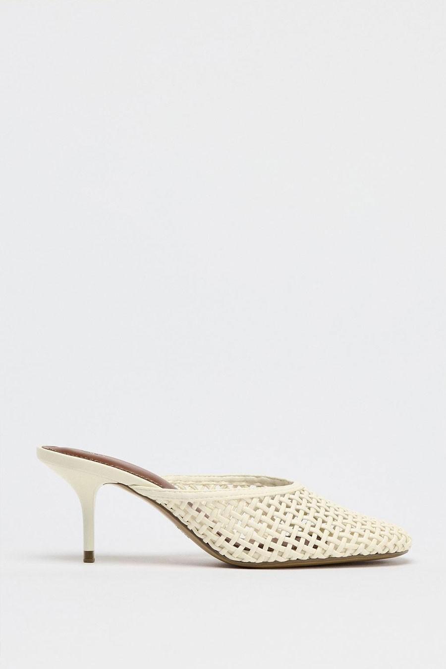 Braided Heel Mules from Zara