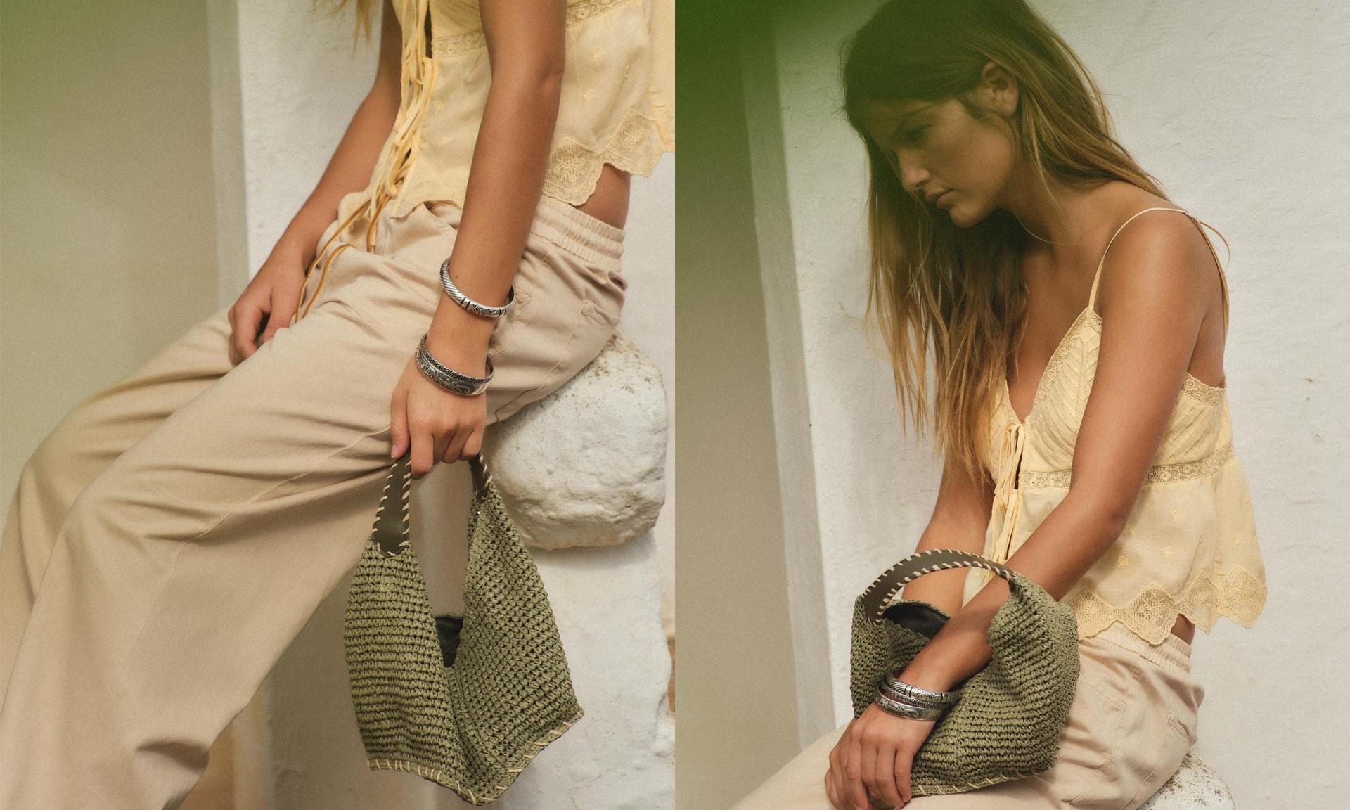 Braided Top Mini Bag from Zara