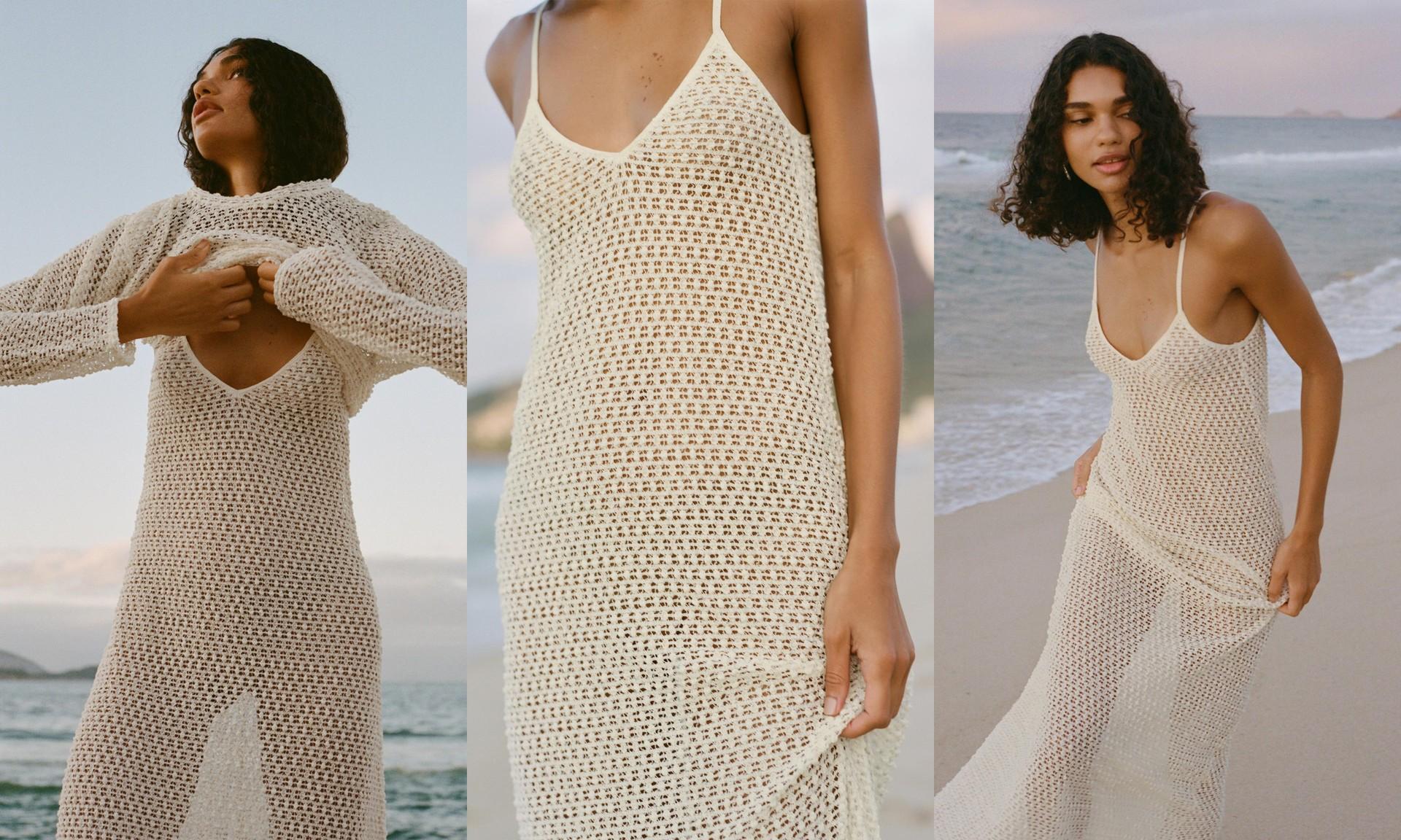 Strappy Crochet Dress from Zara
