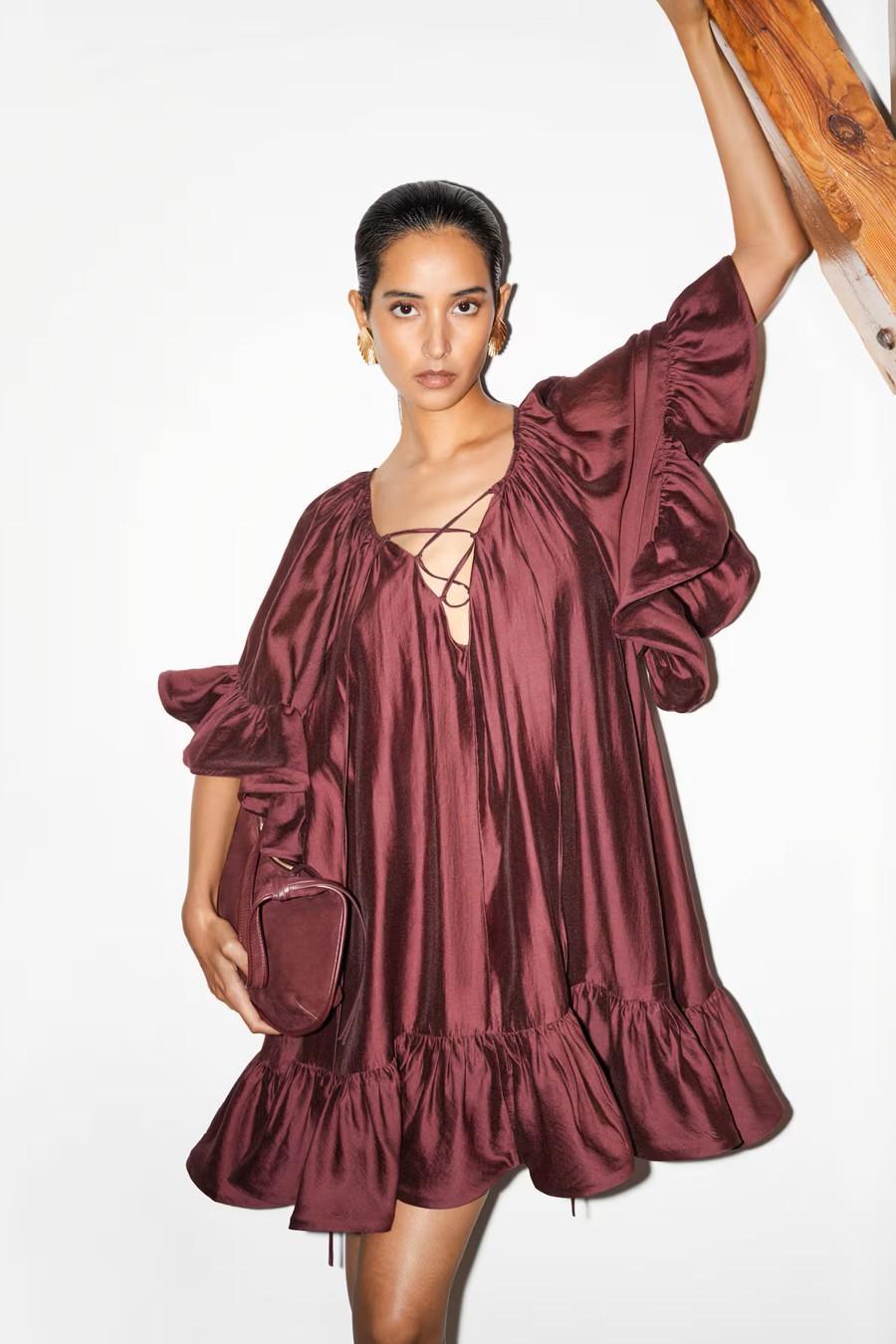 Ruffle Mini Dress from & Other Stories