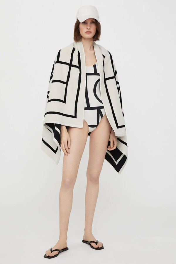Monogram Towel from Toteme