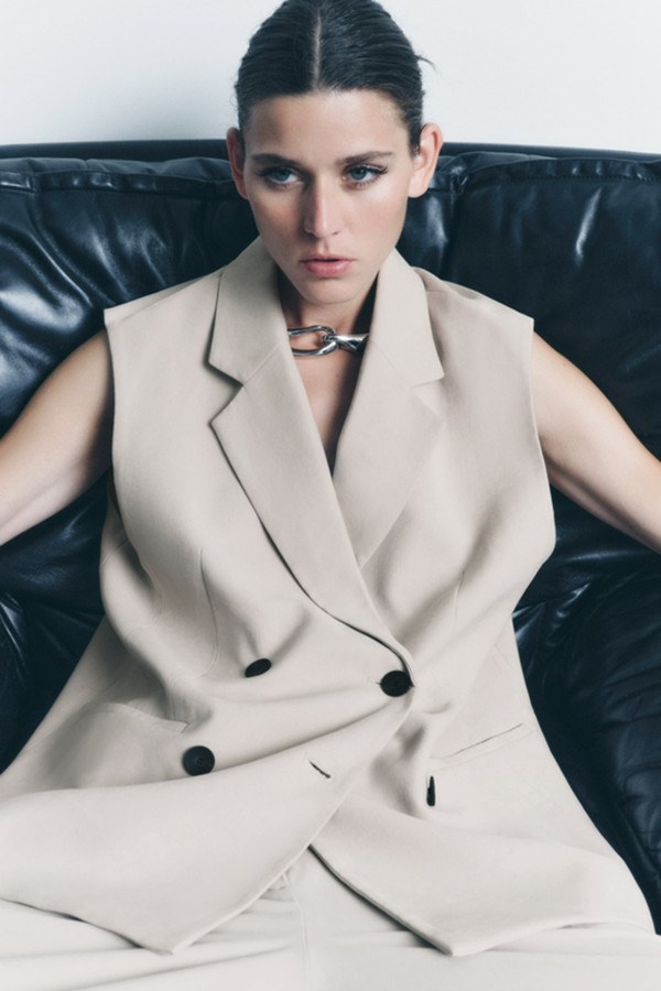 Crossover Waistcoat  from Zara