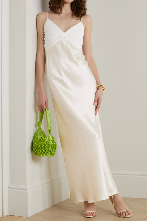 Satin Maxi Dress from FRAME