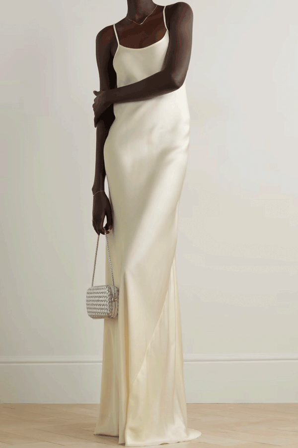 Satin Gown from Victoria Beckham