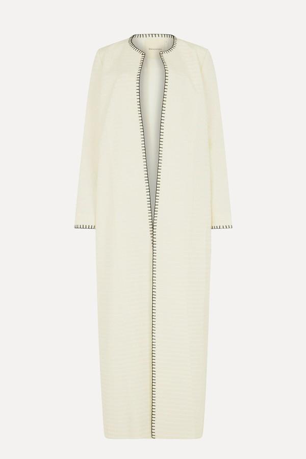 Nour Tweed Long Cardigan