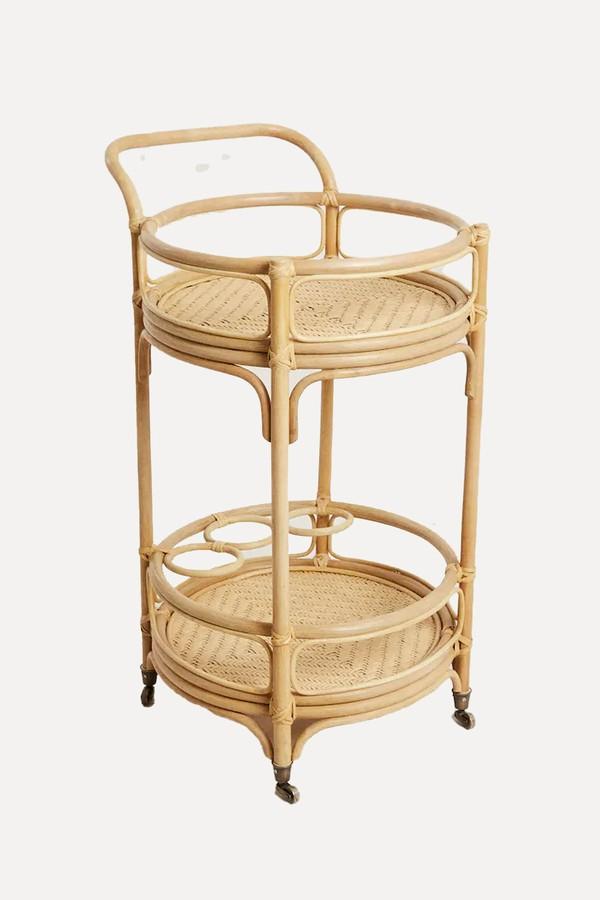 Rattan Trolley