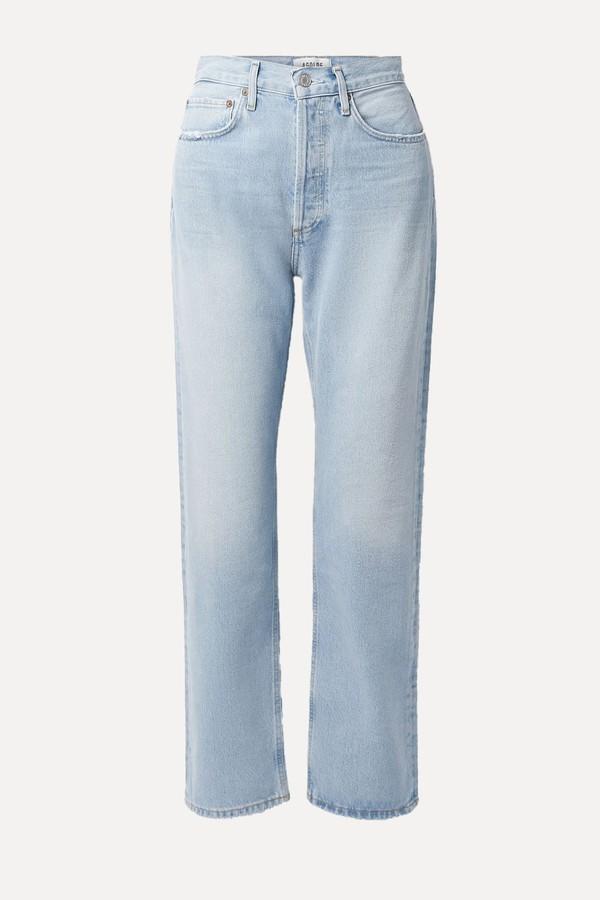 '90s Pinch Waist High-Rise Straight-Leg Jeans from Agolde
