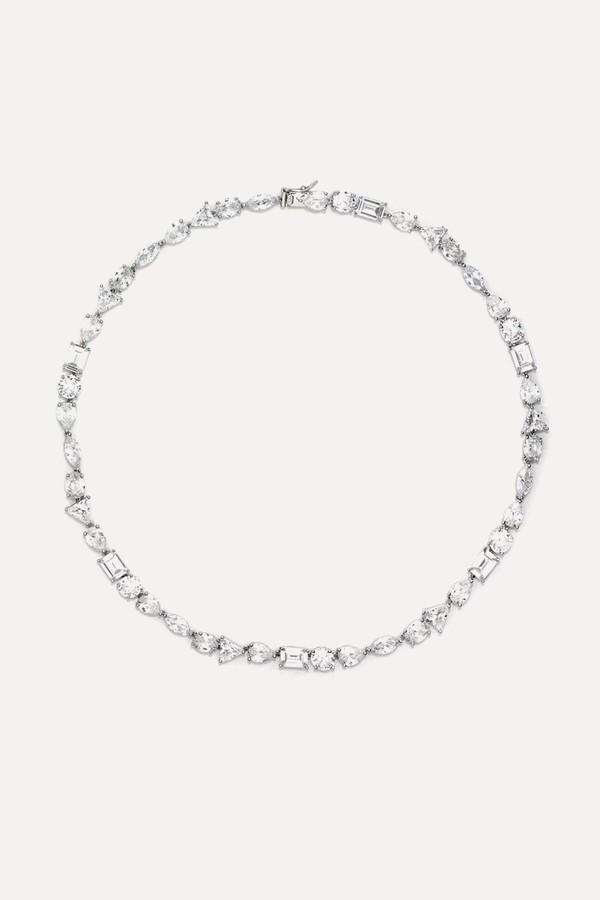 Multi Shape Tennis Necklace from Kenneth Jay Lane