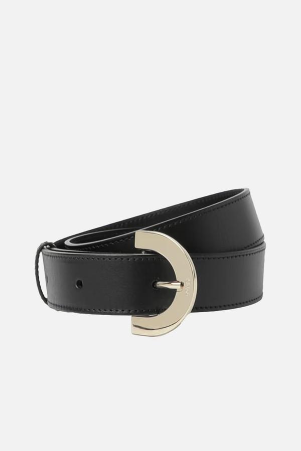 C Leather Waist Belt from Chloé
