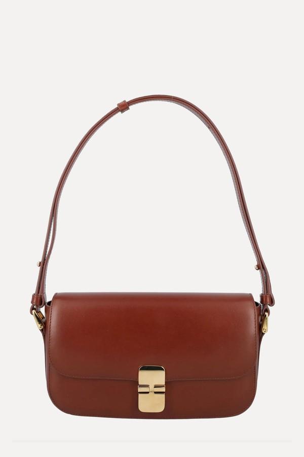 Grace Foldover Top Shoulder Bag from A.P.C.