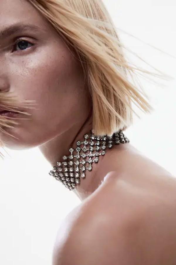 Crystal Choker Necklace