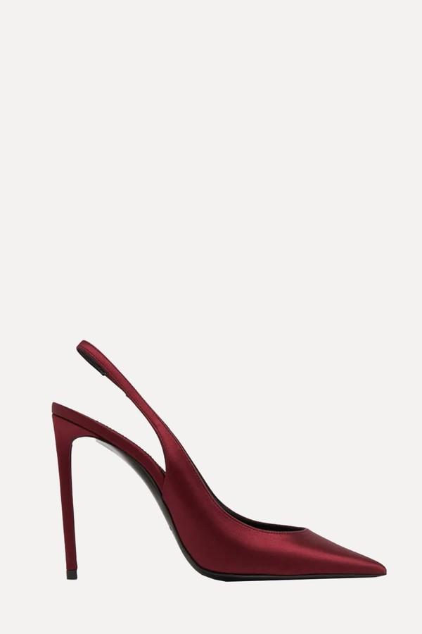 Zoe Slingback Pumps from Saint Laurent
