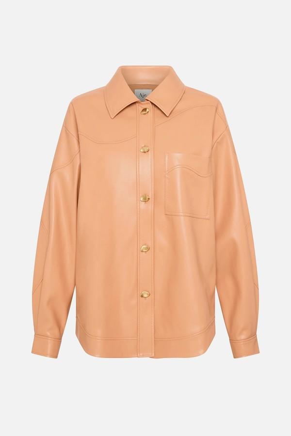 Priscilla Scalloped Shacket from Aje