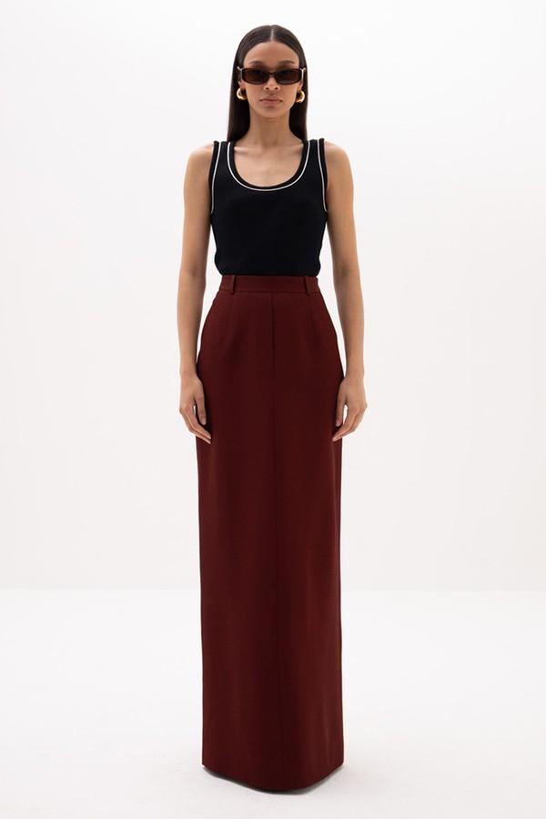 Noura Long Tailored Skirt from Bouguessa