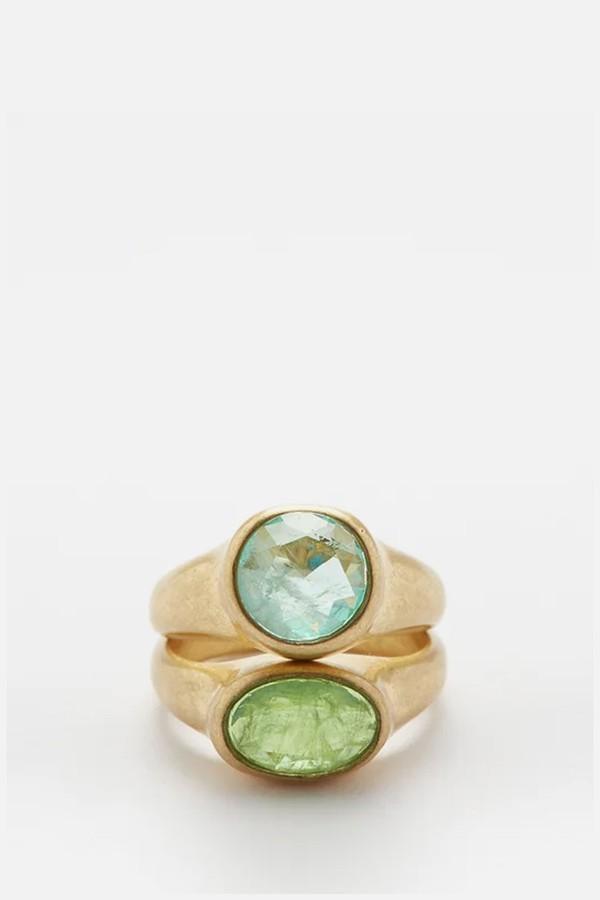 The Little Bits Cystal Rings (Set Of 2) from Roxanne Assoulin