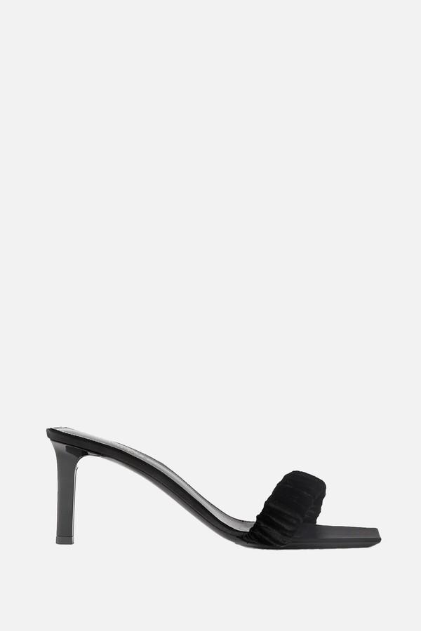 Pam Velvet & Satin Mules from Saint Laurent
