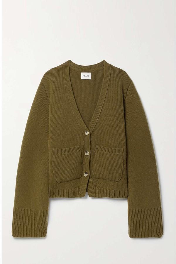 Scarlet Cashmere Cardigan from Khaite