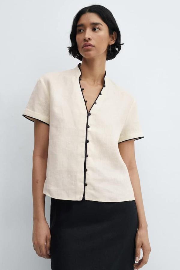 Button Linen Shirt