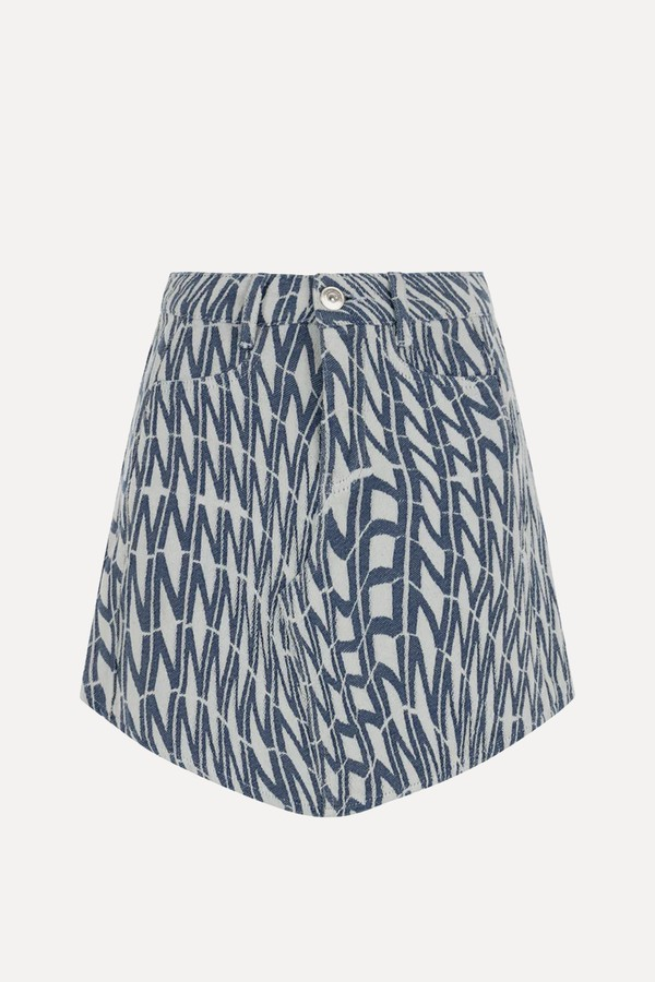 Patterned Mini Skirt from Nocturne