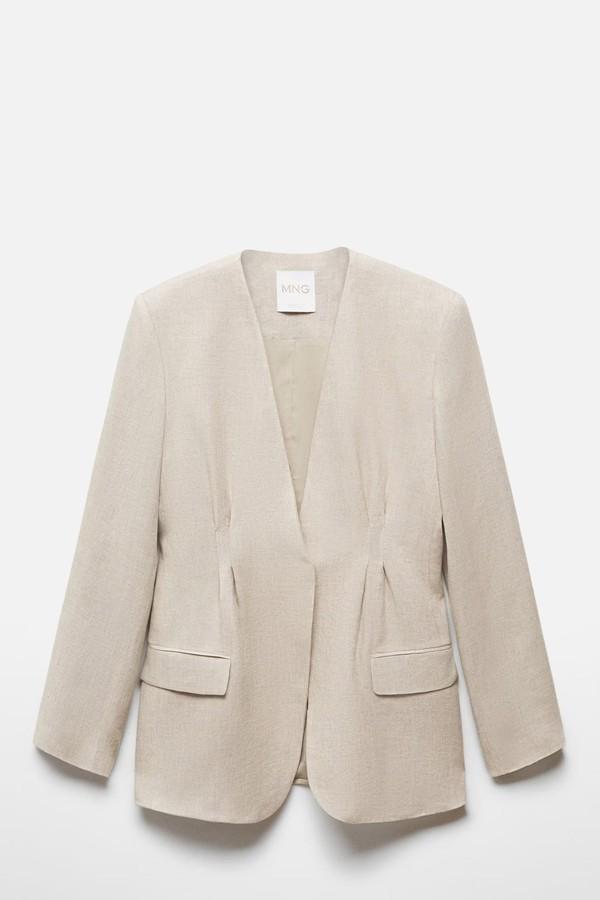 Blazer Suit 100% Linen from Mango