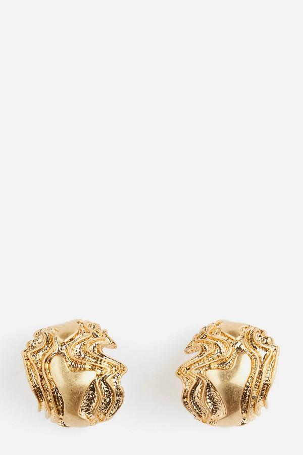 Textured Hoop Earrings