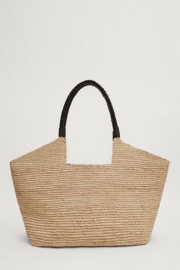 Raffia Tote Bag from Massimo Dutti