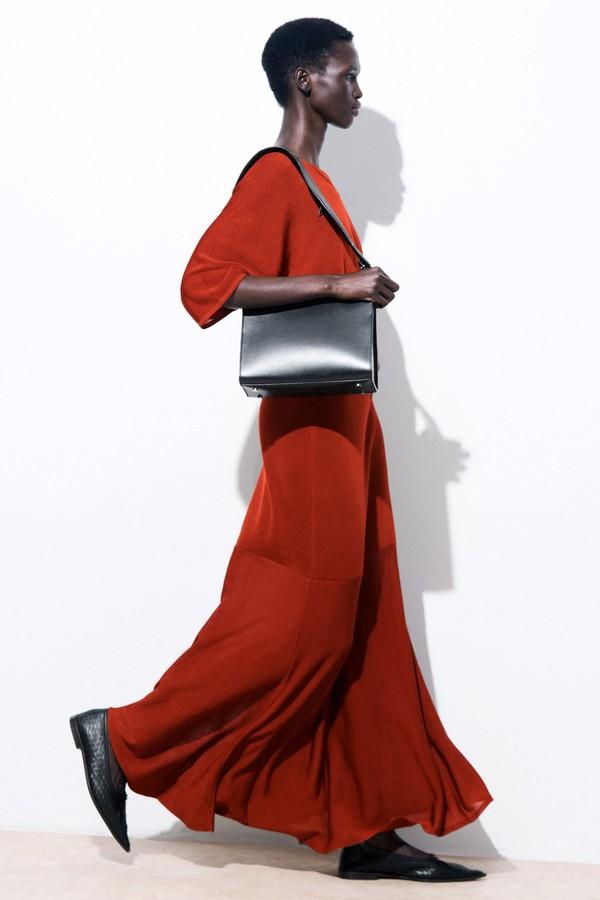 The Flared Silk-Blend Maxi Skirt from COS