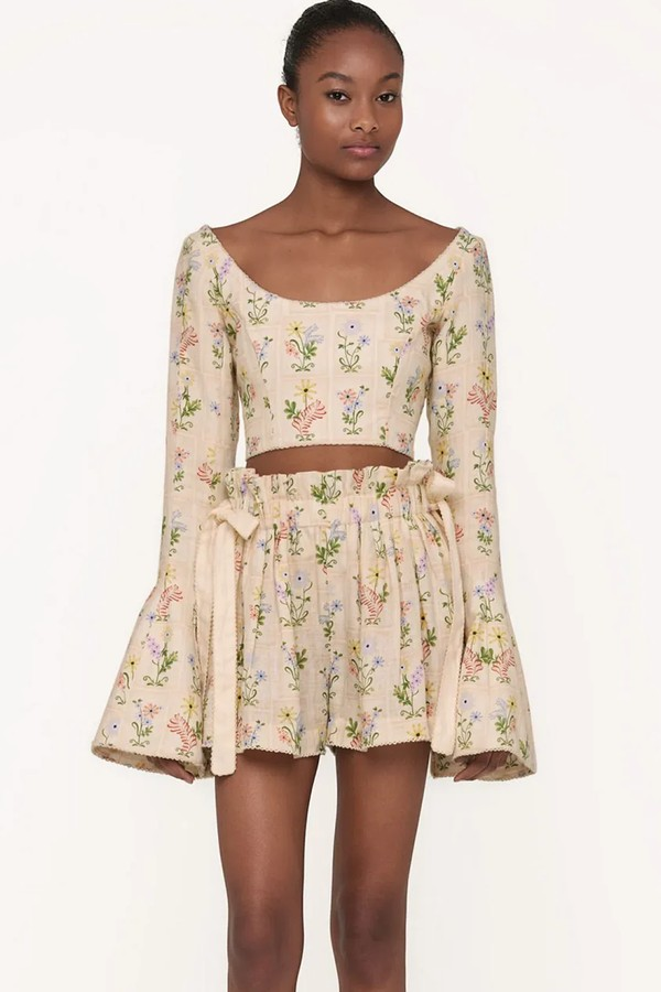 Crop Top & Shorts Set from Agua By Agua Bendita