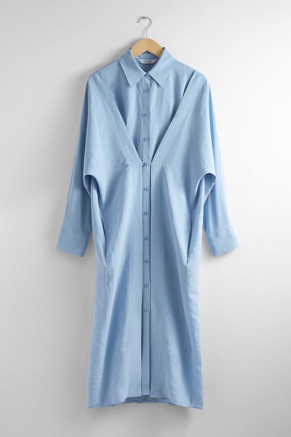 Adjustable Shirt Midi Dress from & Other Stories