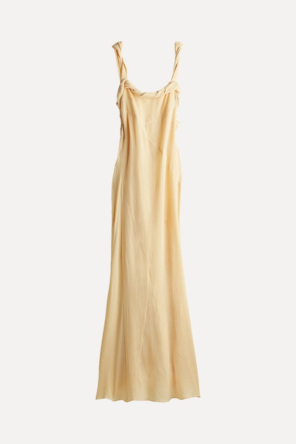 Twist-Detail Crinkled Dress  from H&M