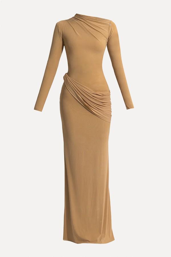 Olga Tan Maxi Dress from Deme By Gabriella