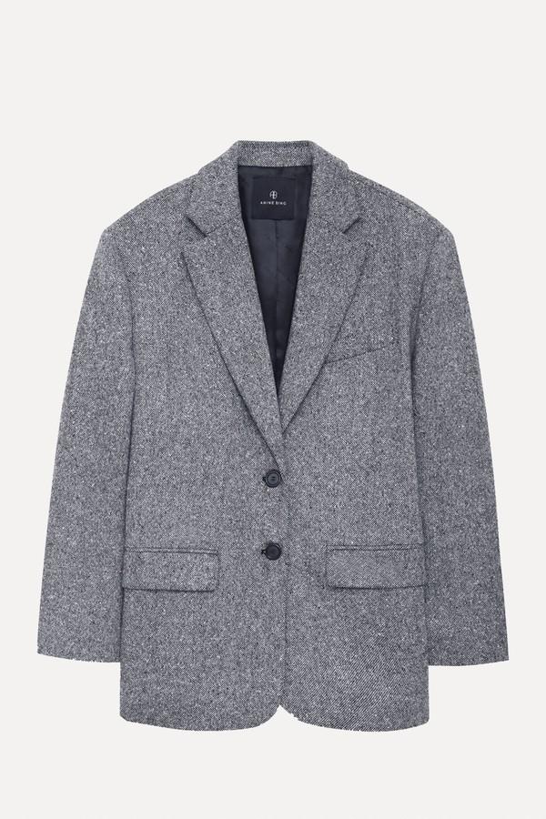 Quinn Notched-Lapels Blazer from Anine Bing