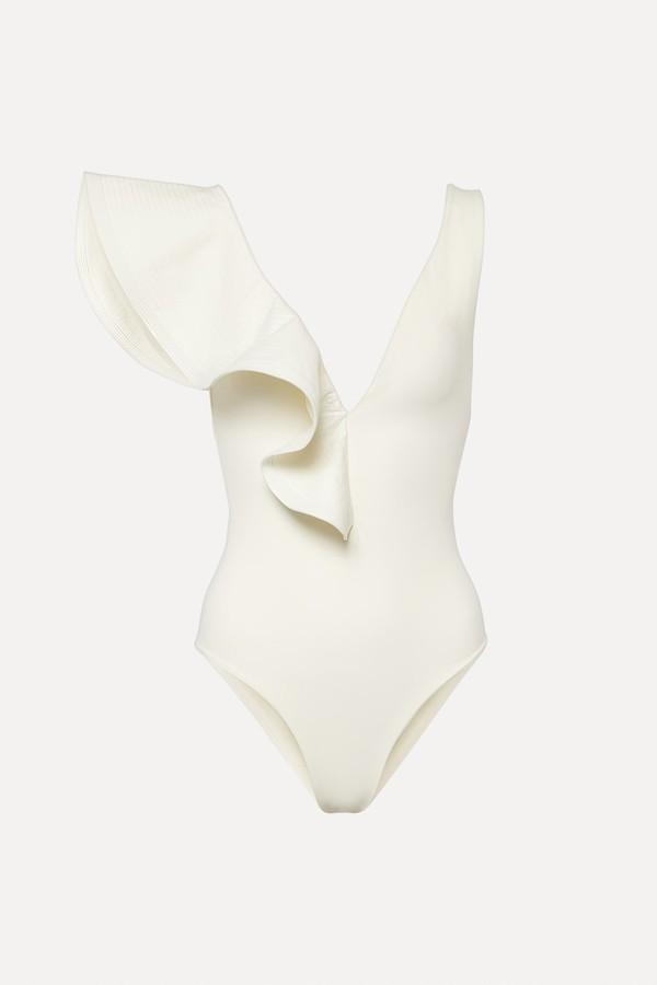 Ruffled Swimsuit from Johanna Ortiz