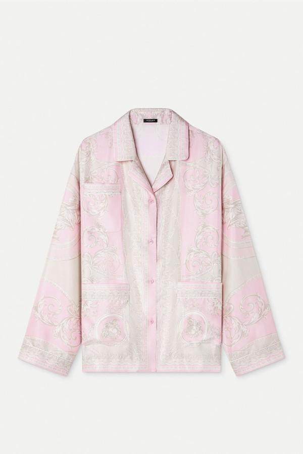 La Coupe des Dieux Oversized Silk Shirt