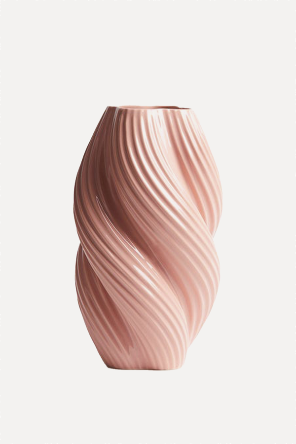 Tall Stoneware Vase