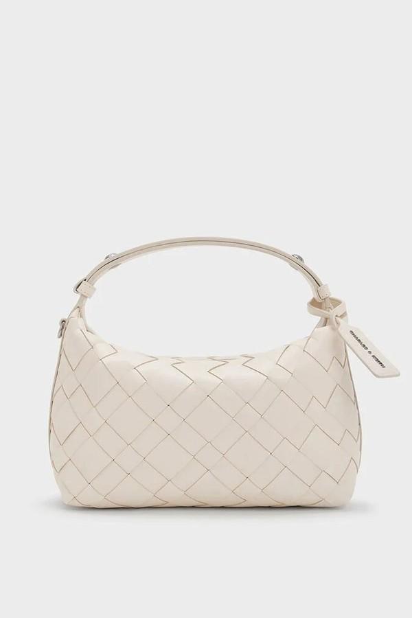 Ivette Woven Shoulder Bag from Charles & Keith