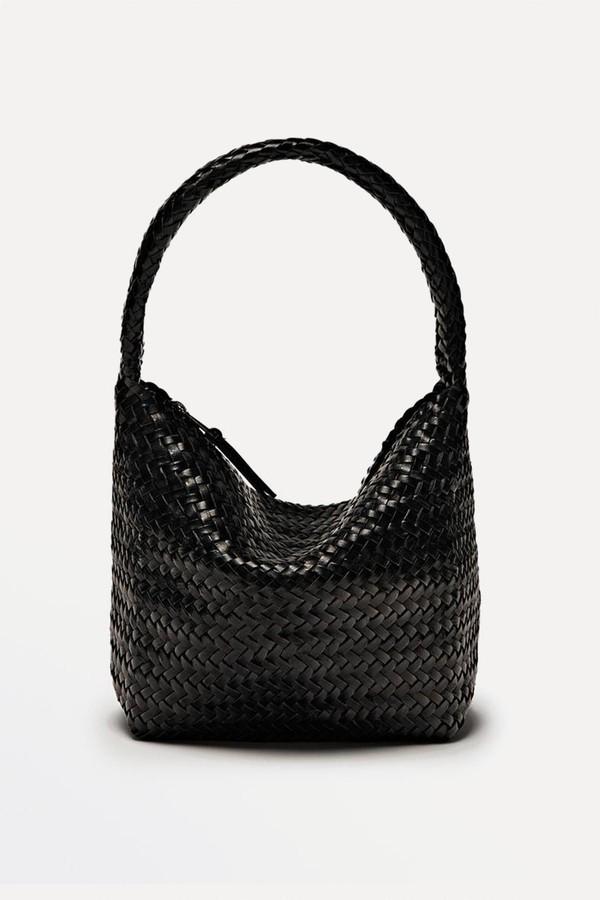 Braided Bucket Bag from Massimo Dutti