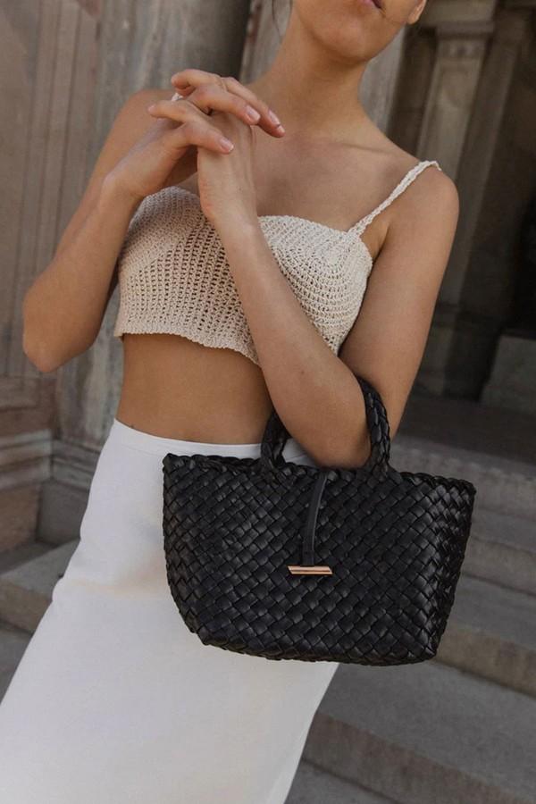 Mini Leather Basket from Liffner