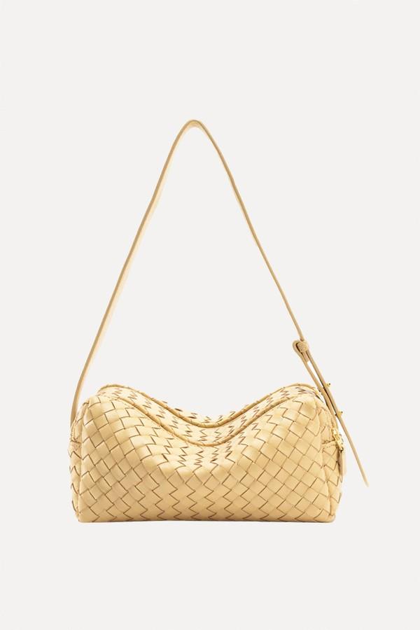 Trousse Woven Leather Bag from ELLEME