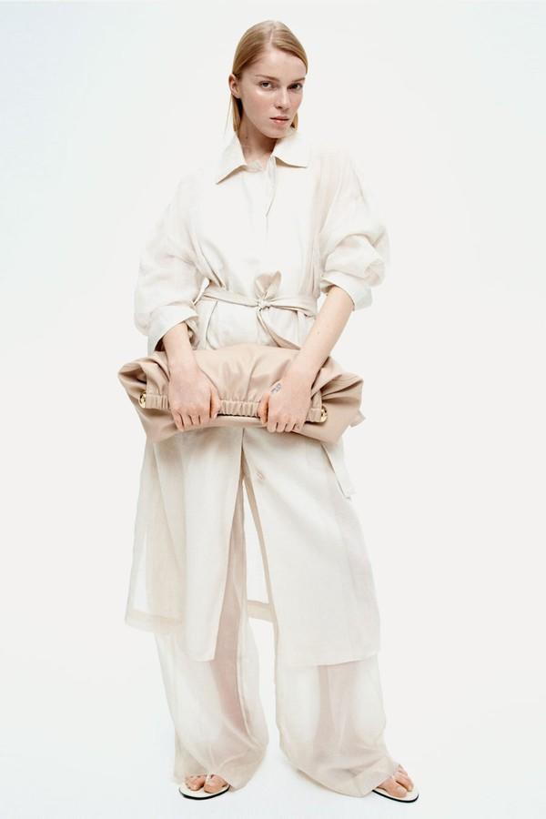 Ramie Trench Coat