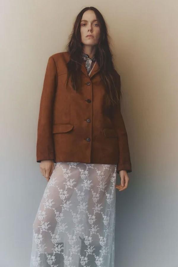 Long Lace Skirt from H&M