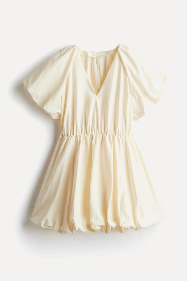 Bubble-Hem Dress