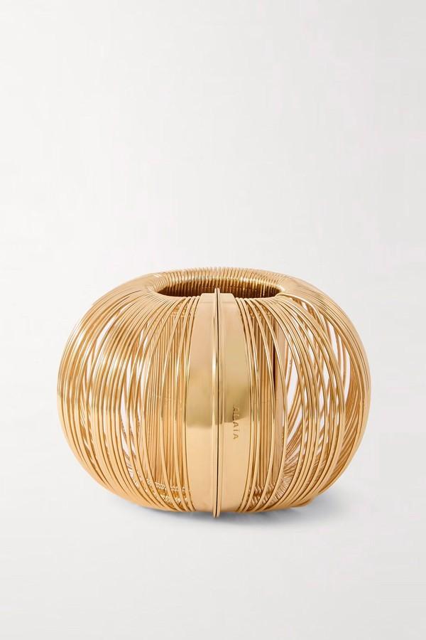 Gold-Tone Cuff from Alaïa