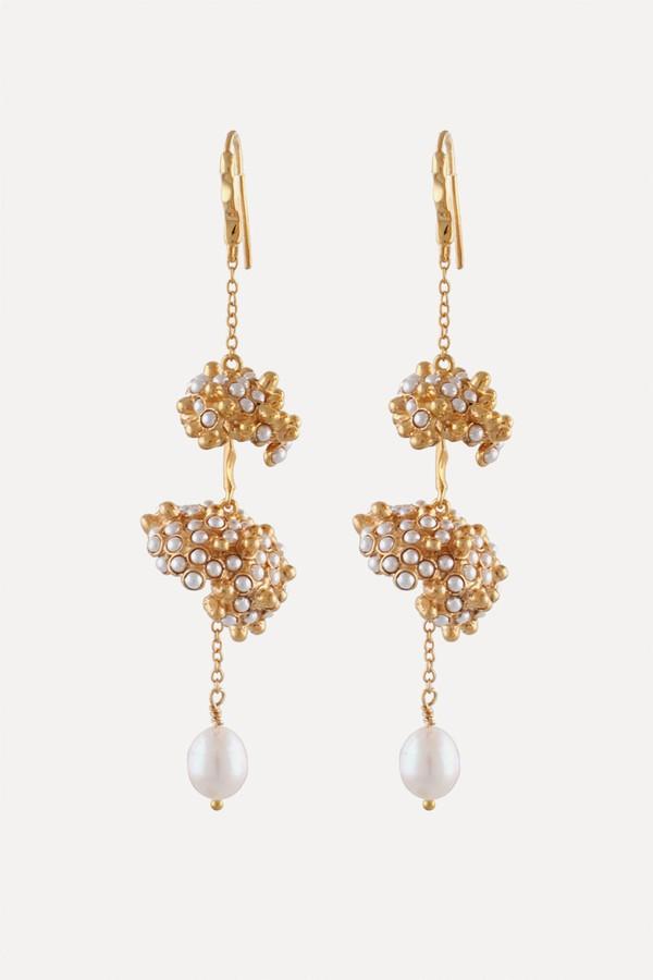 Dangling Orbs Earrings