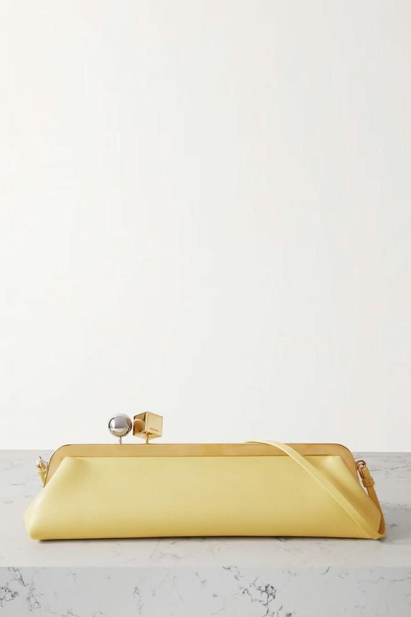 Le Salon Leather Clutch from Jacquemus