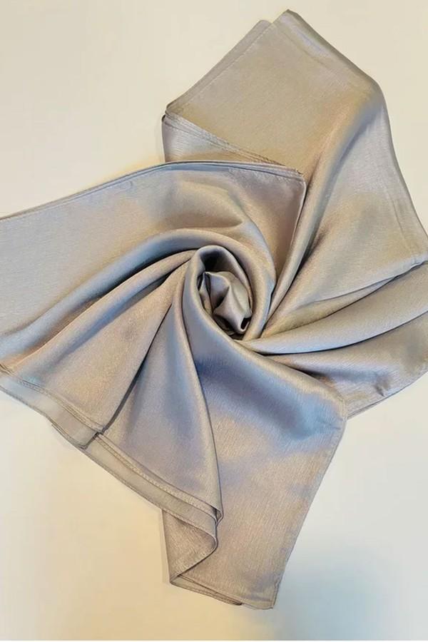 Satin Texture Special Shawl from MIZALLE