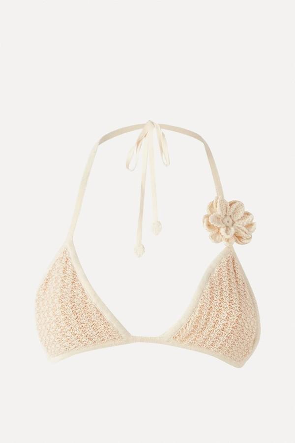 Nash Crochet Bikini Top from Devon Windsor