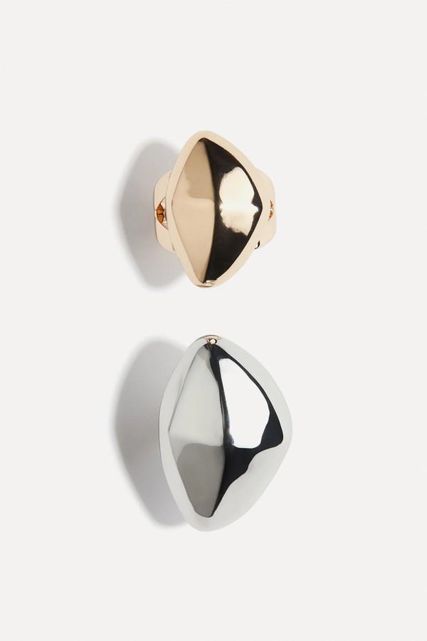 2-Pack Asymmetric Rings from H&M